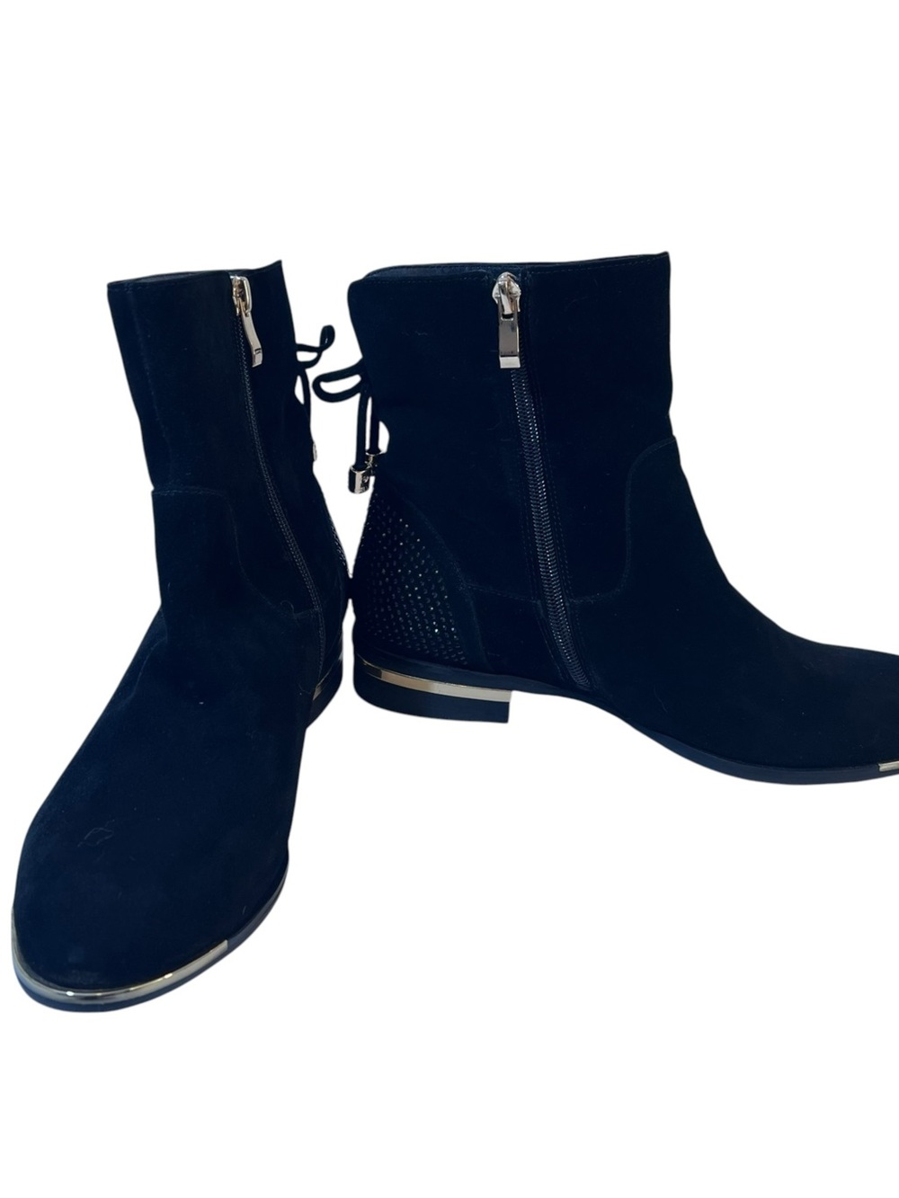 Bonavi Suede Ankle Boots Womens Size 39 or 8.5